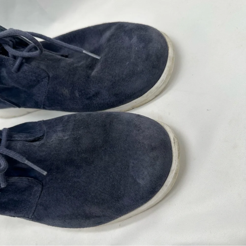 UGG Water Resistant Men's Freamon Blue Suede Boot Chukka Size 11.5